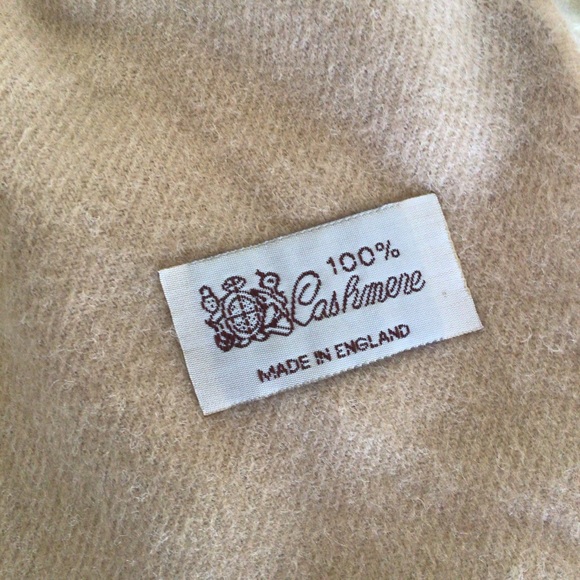 UNISEX CASHMERE SCARF MADE IN ENGLAND - Picture 6 of 9